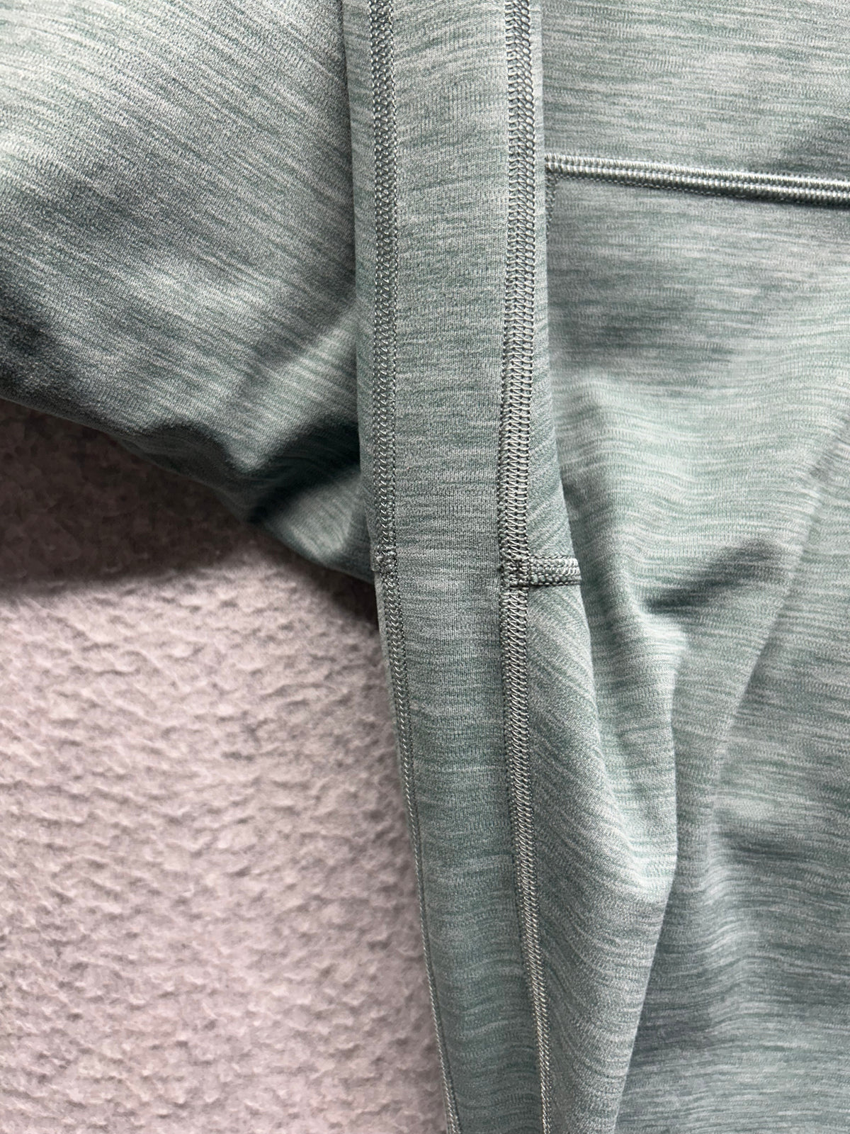 Lululemon Align Crop 21" Size 12 Heathered Tidewater Teal