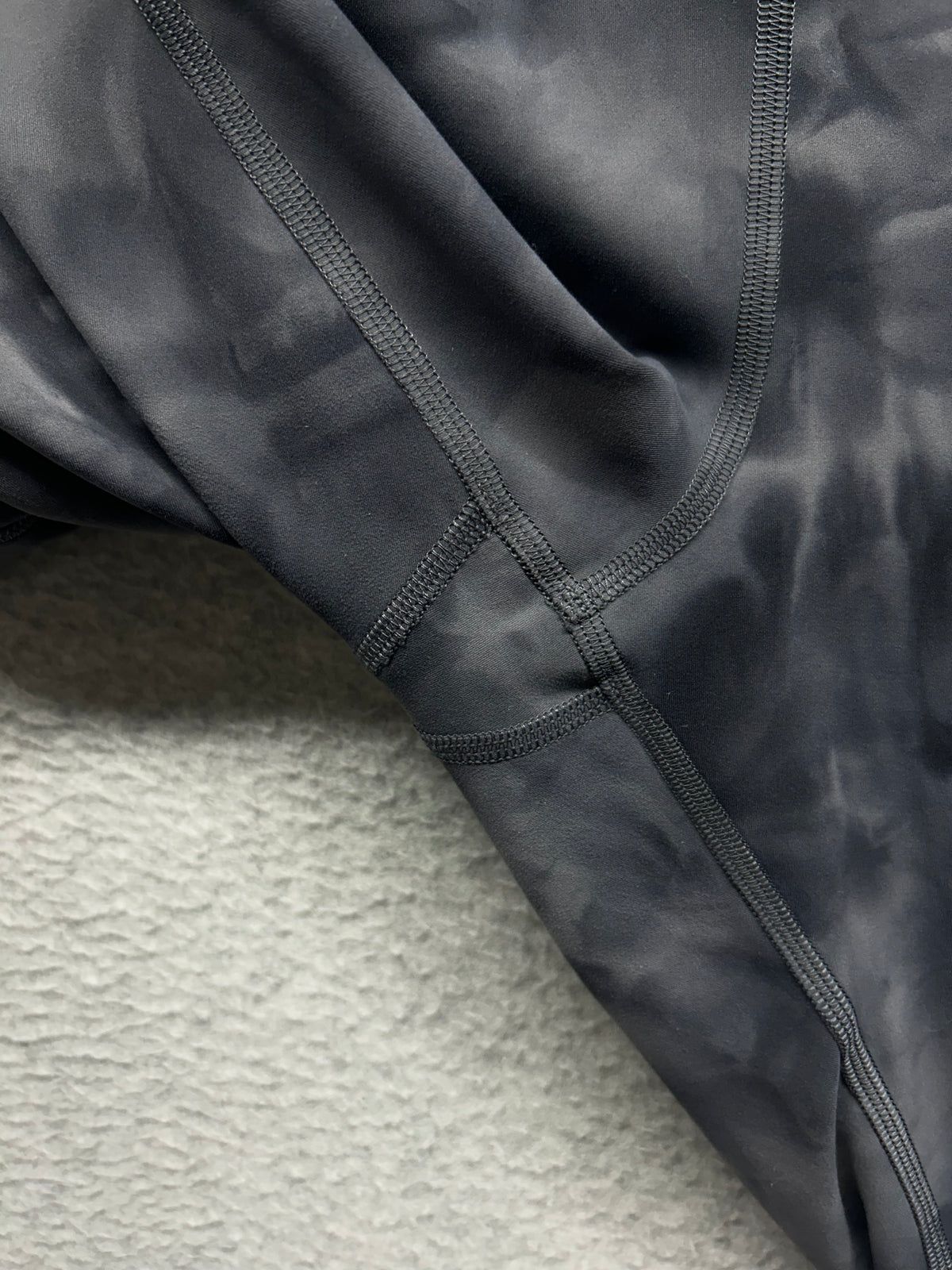 Lululemon Wunder Train High-Rise Tight with Pockets 25" Size 16 Diamond Dye Pitch Grey Graphite Grey