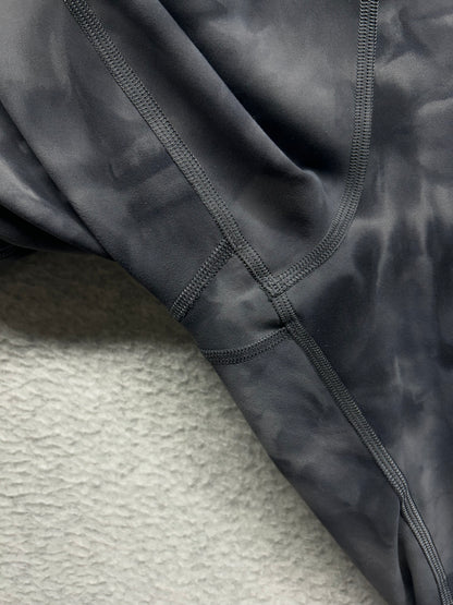 Lululemon Wunder Train High-Rise Tight with Pockets 25" Size 16 Diamond Dye Pitch Grey Graphite Grey