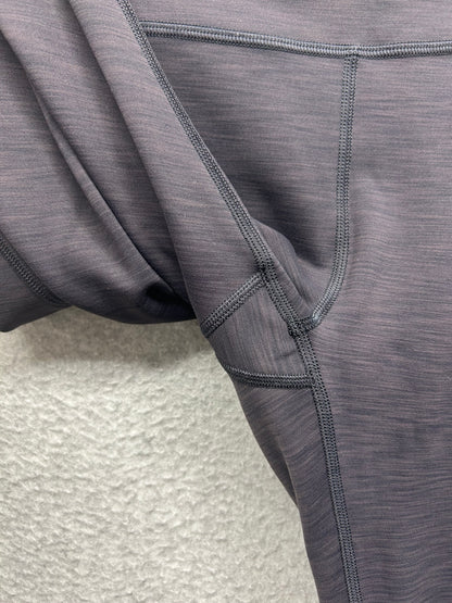 Lululemon Invigorate High-Rise Tight 25" Size 6 Heathered Black