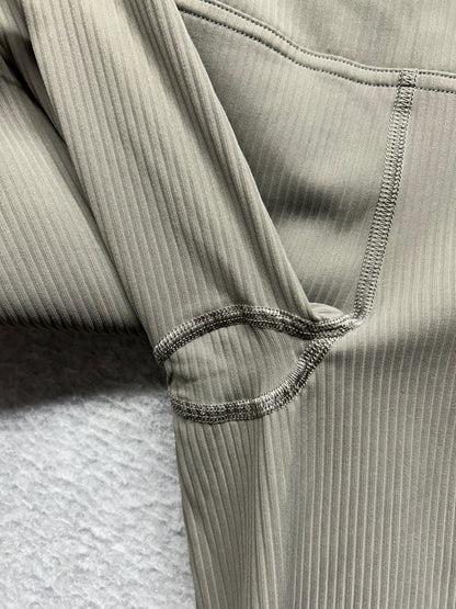 Lululemon Base Pace High-Rise Ribbed Tight 25" Size 6 Blue Nile
