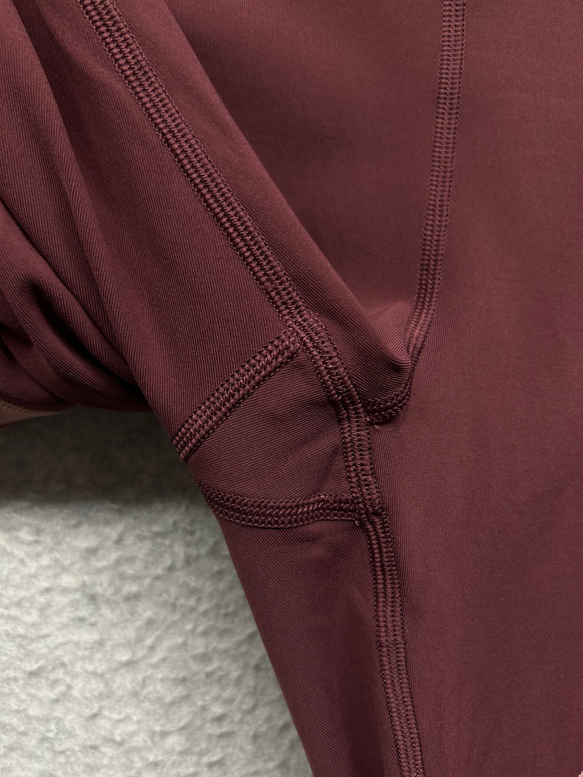 Lululemon Wild Twist 7/8 Tight 25" Size 6 Redwood / Auburn / Quicksand