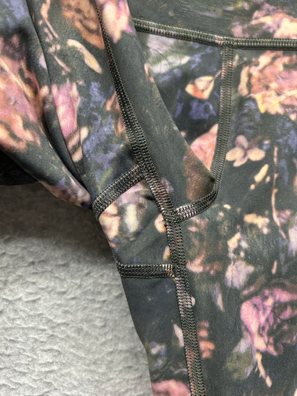 Lululemon Fast & Free Full Length Tight Nulux 28" Size 6 Frosted Rose Multi