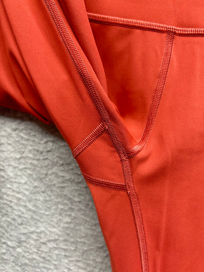 Lululemon Wunder Under High-Rise Tight Full-On Luxtreme 28" Size 6 Brick Rose