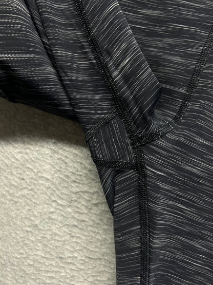 Lululemon Power Thru High-Rise Tight 25" Size 8 Heathered Black