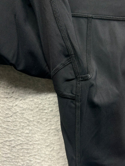 Lululemon Fast and Free Tight II 25" Non-Reflective Nulux Size 8 Black