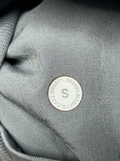 Lululemon At Ease Hoodie Size S Heathered Melody Light Grey / Black