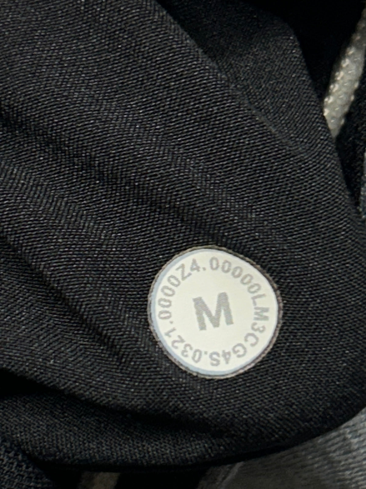 Lululemon Textured Tech Hoodie Size M Heathered White Opal / Rhino Grey