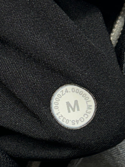 Lululemon Textured Tech Hoodie Size M Heathered White Opal / Rhino Grey