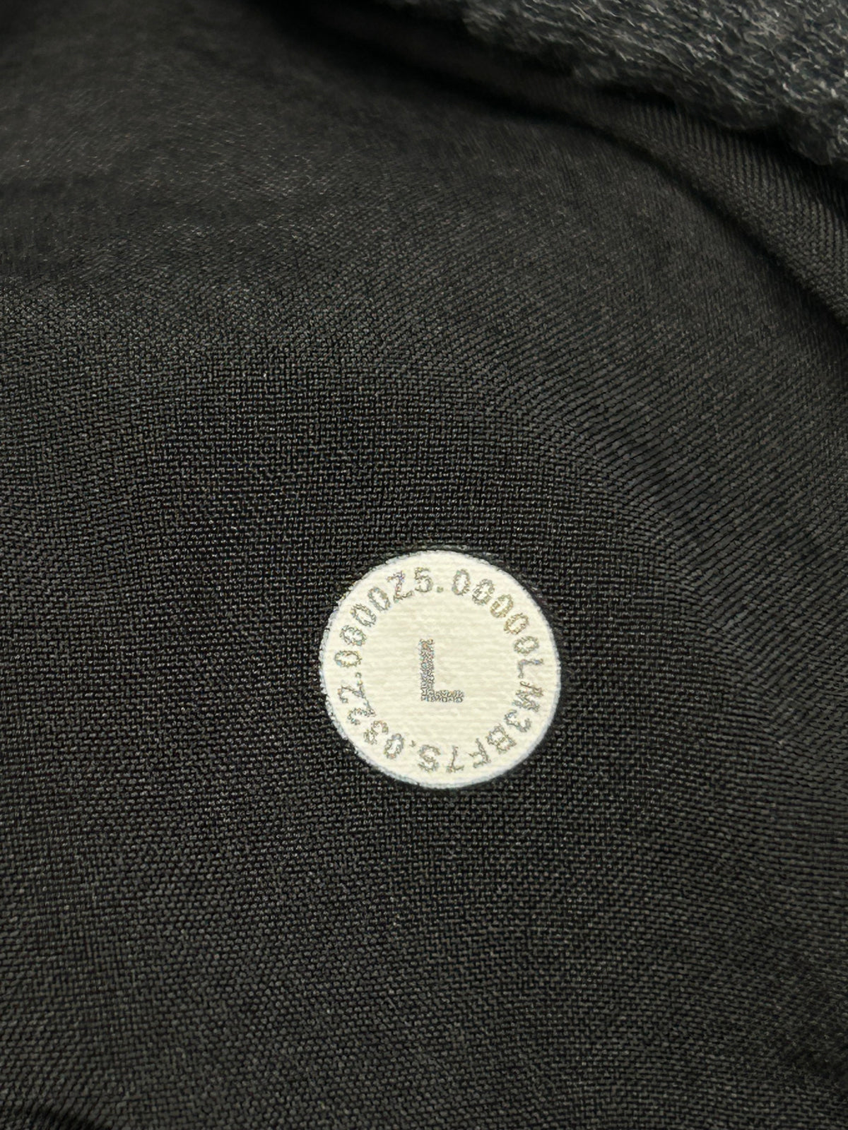 Lululemon At Ease Hoodie Size L Heathered Black / Black