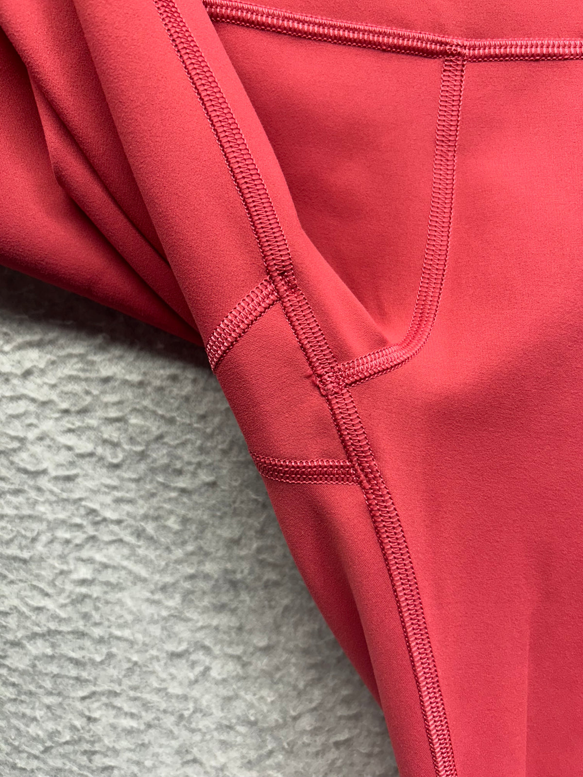Lululemon Wunder Train High-Rise Crop 23" Size 6 Brier Rose