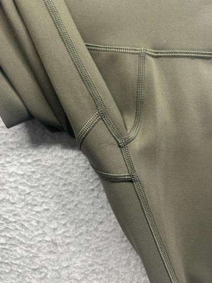 Lululemon Wunder Train High-Rise Tight 25" Size 0 Dark Olive