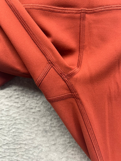 Lululemon Wunder Train High-Rise Tight 28" Size 2 Cayenne