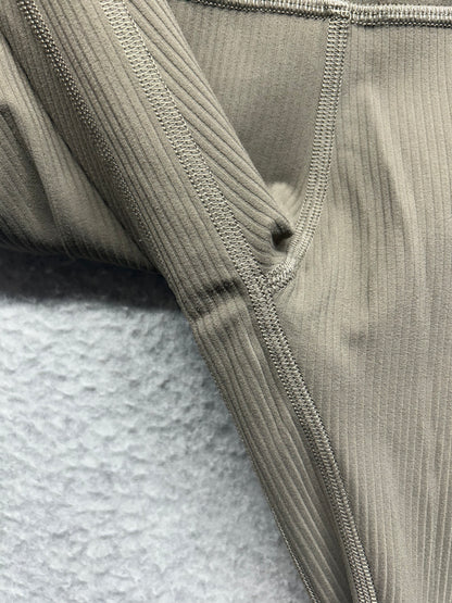Lululemon Align Ribbed High-Rise Crop 23" Size 4 Nomad