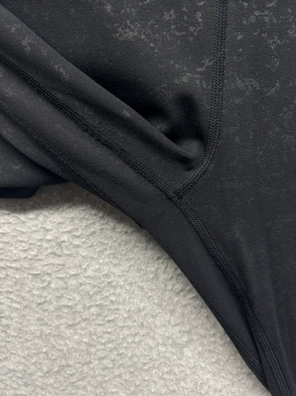 Lululemon Align Pant 25" Size 4 Speckle Emboss Black