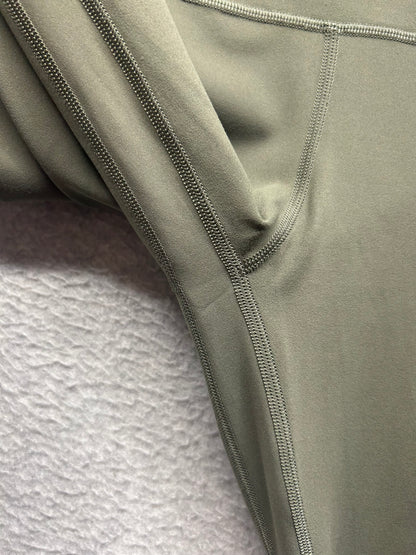 Lululemon Align High-Rise Mini-Flared Pant 28" Size 8 Grey Sage