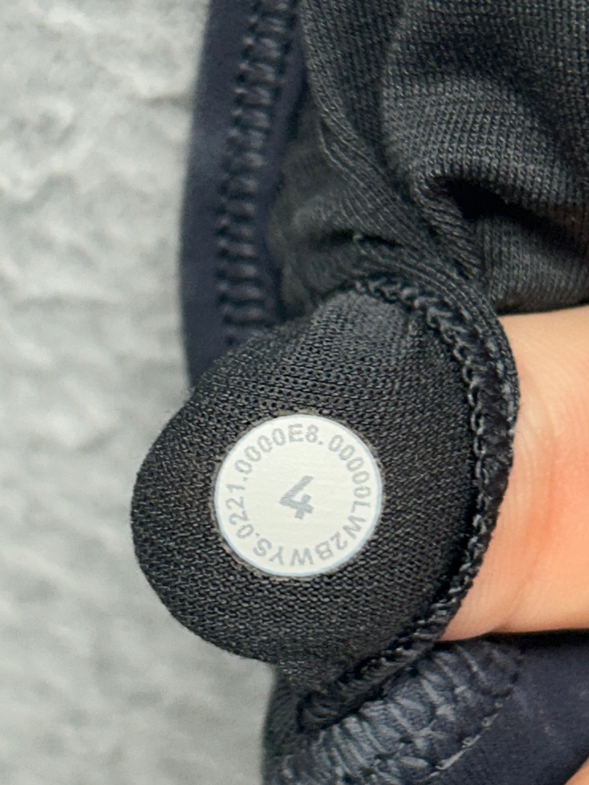 Lululemon Flow Y Bra Nulu Light Support, B/C Cup Size 4 Diamond Dye Pitch Grey Graphite Grey