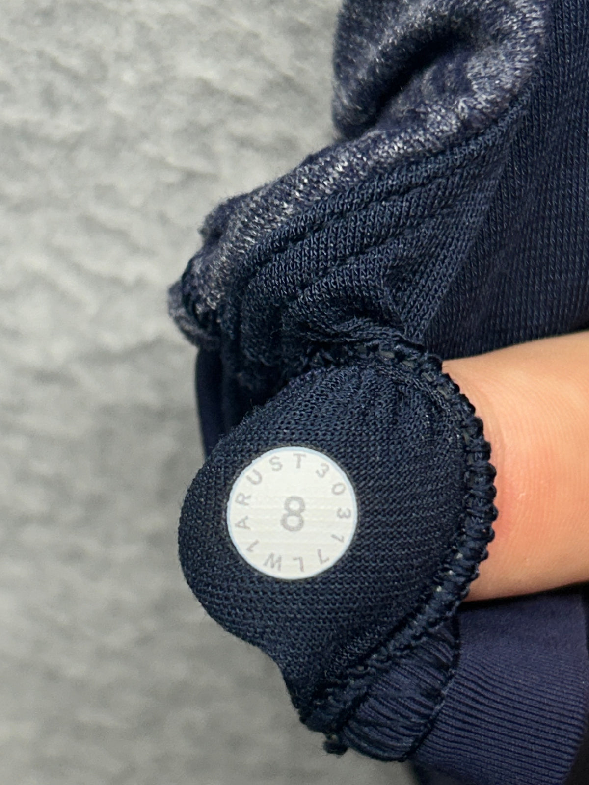 Lululemon Raise The Barre Tank Size 8 Heathered Deep Navy