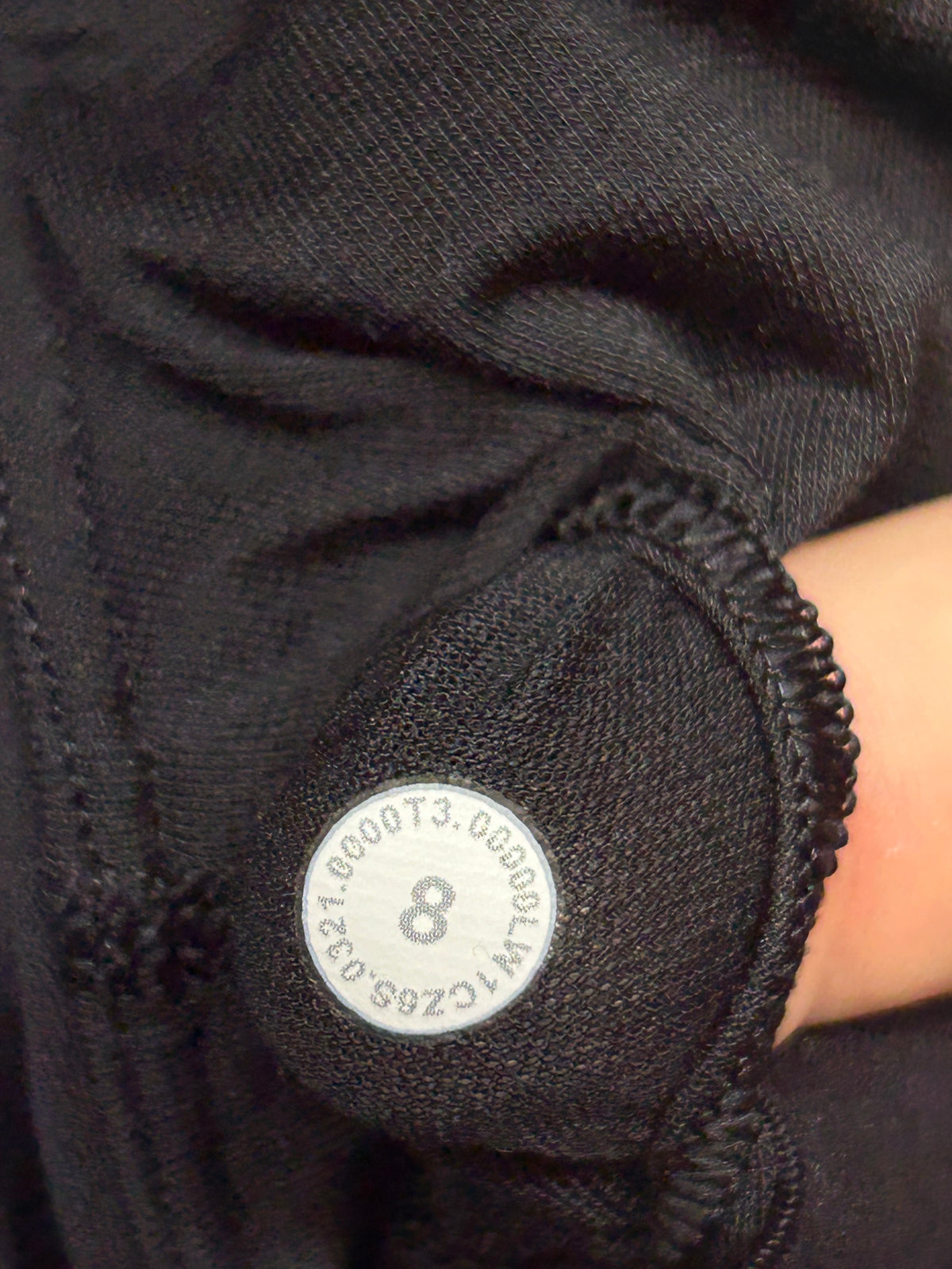 Lululemon Nulu Twist-Back Yoga Tank Top Size 8 Black