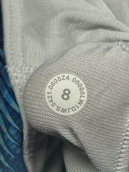 Lululemon Invigorate Training Tank Top Size 8 Shapeshifter Flux Blue Multi