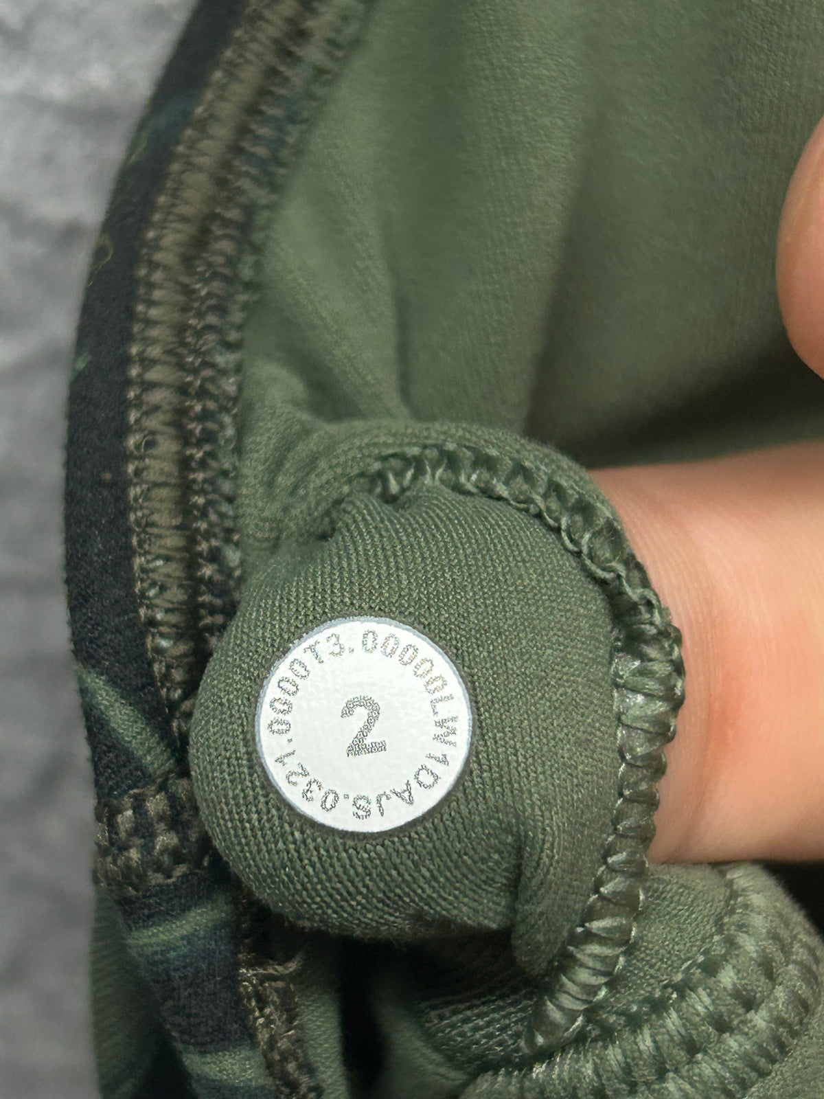 Lululemon Align Tank Top Size 2 Botanical Bloom Green Twill Multi