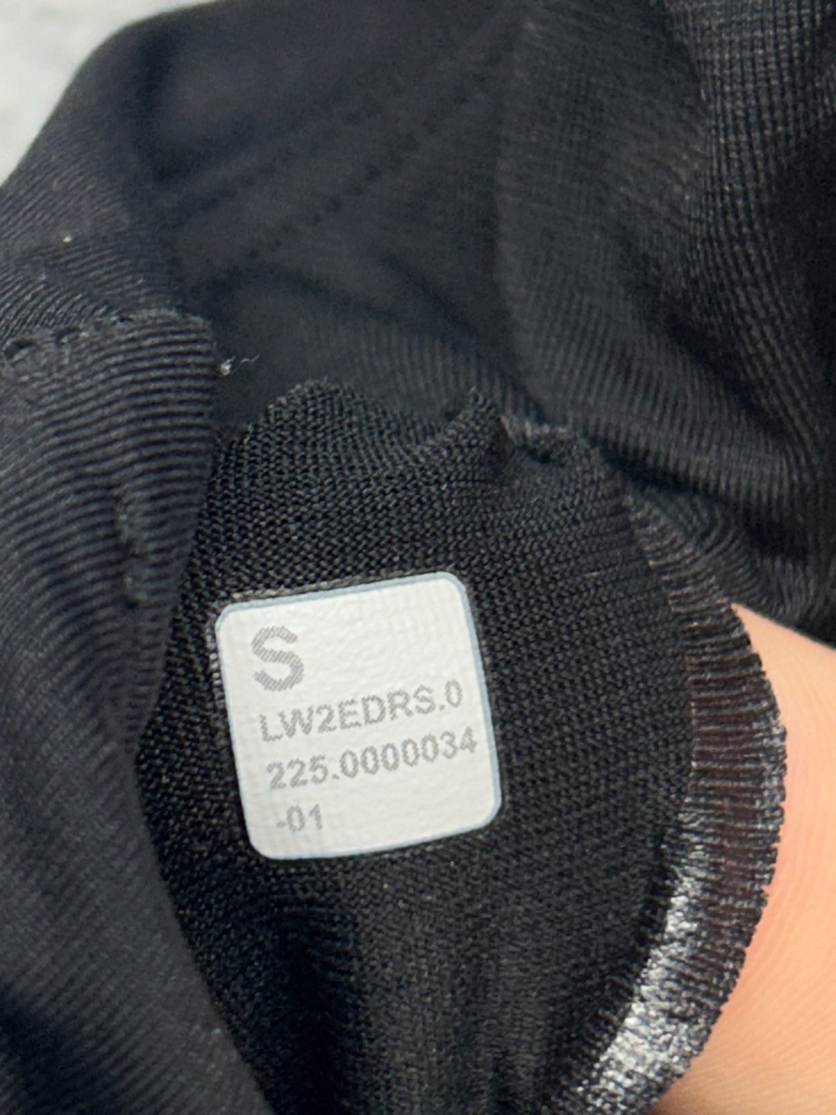 Lululemon Energy Longline Bra Medium Support, B-D Cups Evolve Size S Black