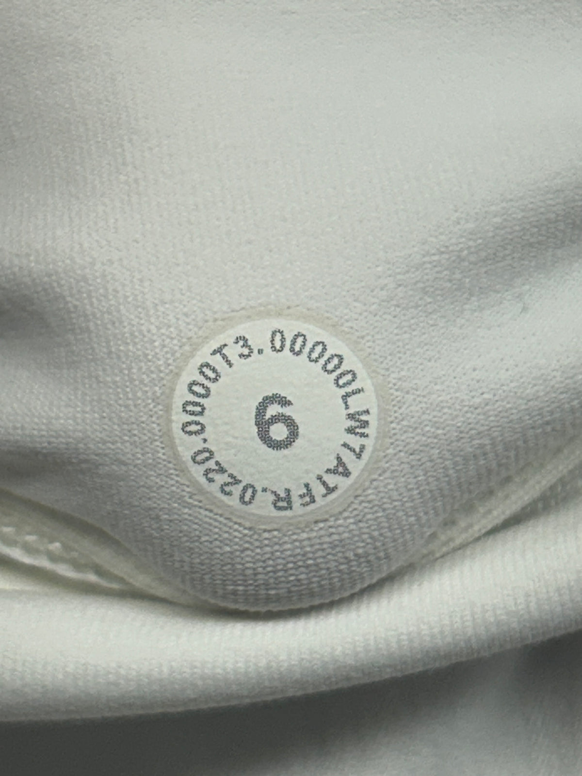 Lululemon Speed Up Short 2.5" Size 6 White
