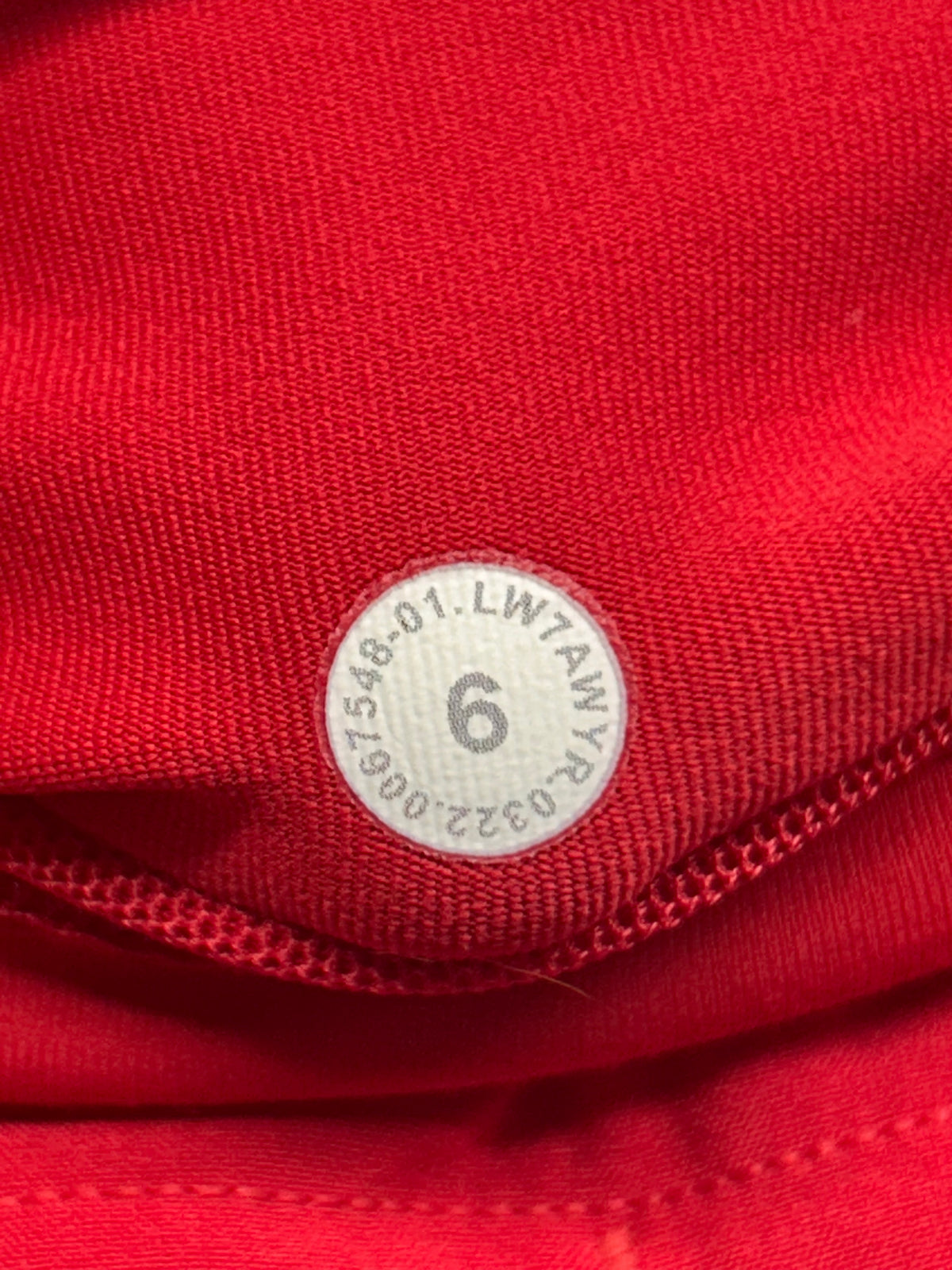 Lululemon Speed Up Short 2.5" Size 6 Dark Red (First Release)