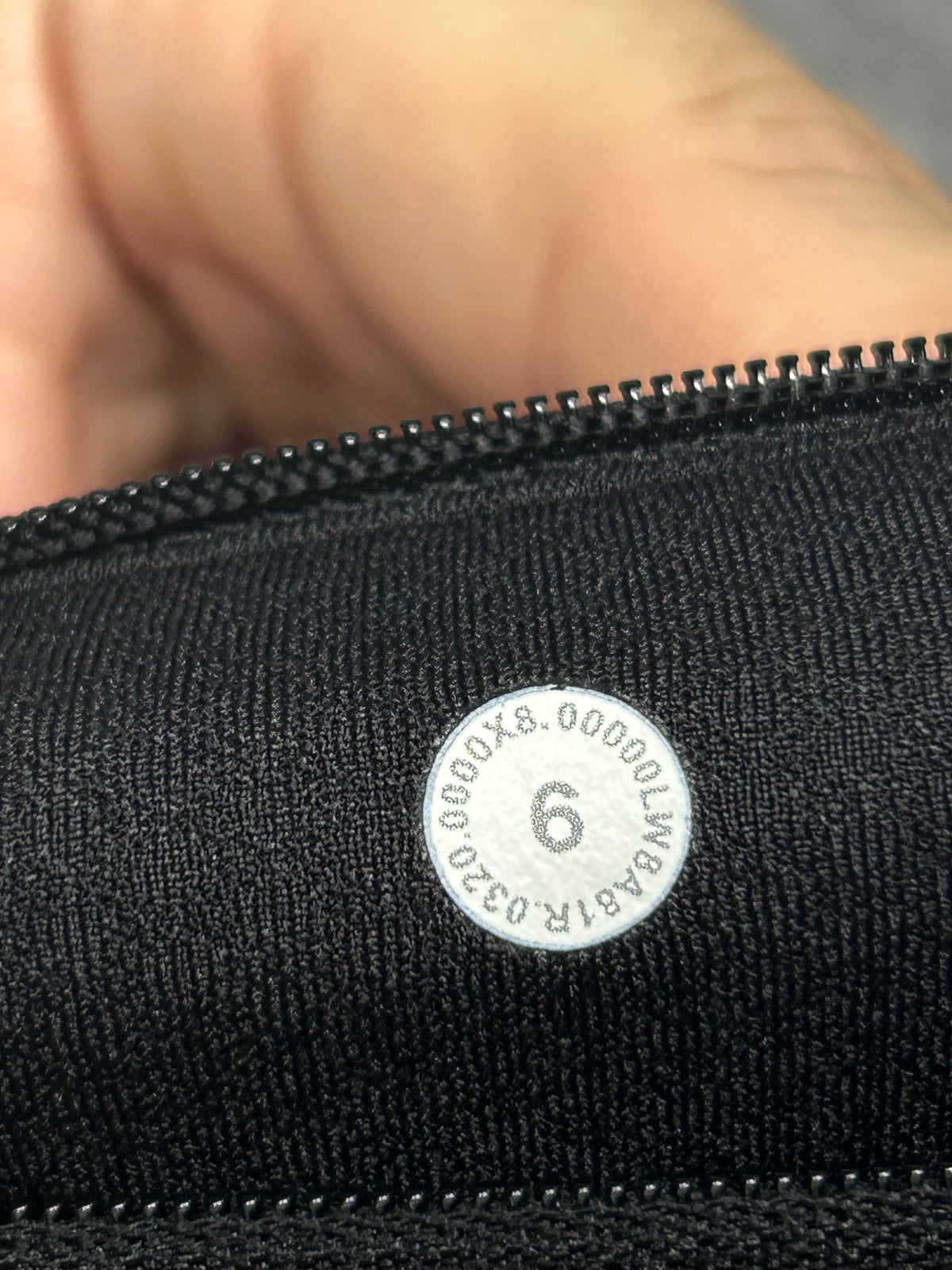 Lululemon Pace Rival Skirt (Regular) No Panels 13" Size 6 Heather Lux Multi Black / Black