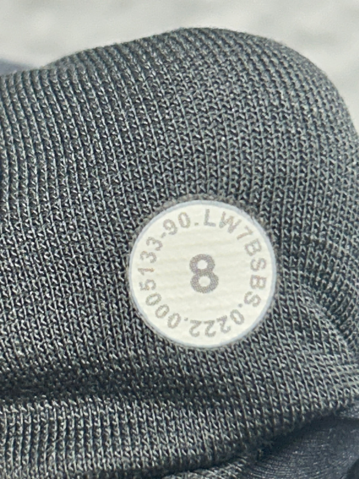 Lululemon Wunder Train High-Rise Short 8" Size 8 Diamond Dye Pitch Grey Graphite Grey
