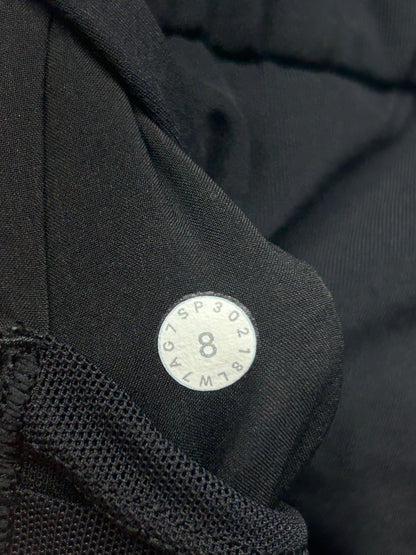 Lululemon On The Fly Short 2.5" Size 8 Black (First Release)