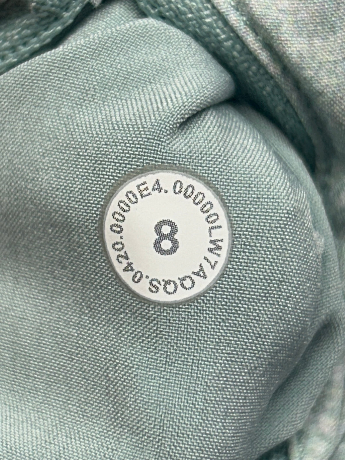 Lululemon Tracker Short V 4" Size 8 Heather Lux Multi Hazy Jade