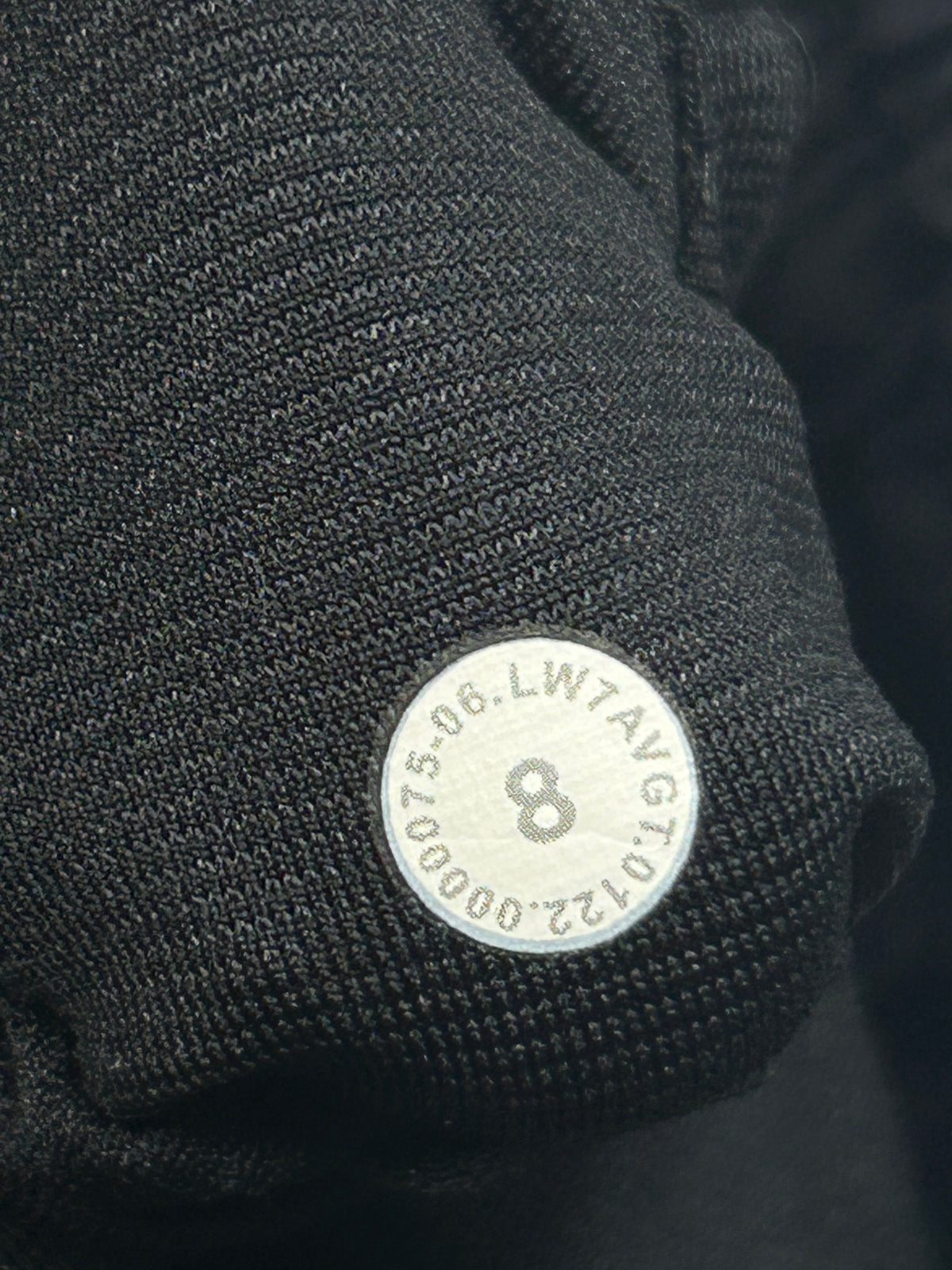 Lululemon Hotty Hot Short Long 4" Size 8 Black