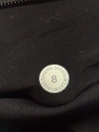 Lululemon Speed Up Short Long 4" Updated Fit Size 8 Black