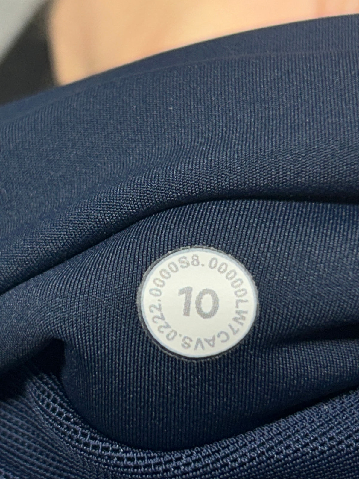 Lululemon Base Pace High-Rise Short 6" Size 10 True Navy