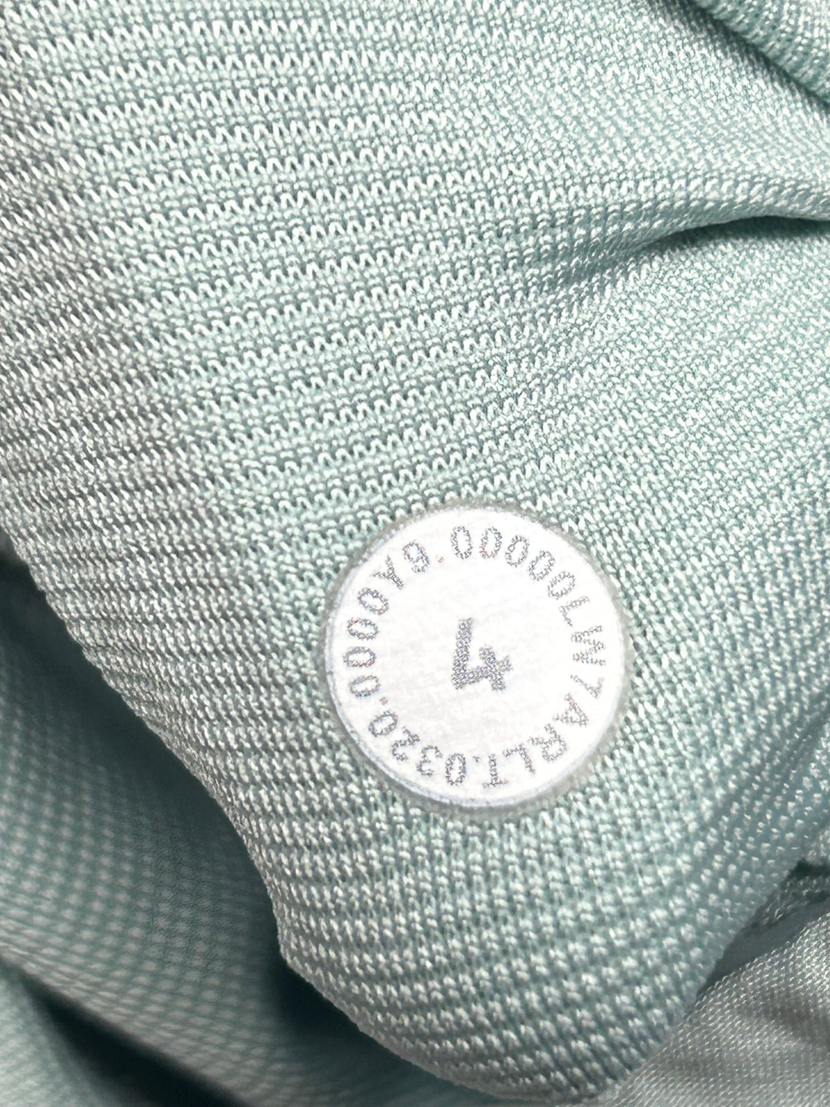 Lululemon Hotty Hot Short II Long 4" Size 4 Hazy Jade (First Release)