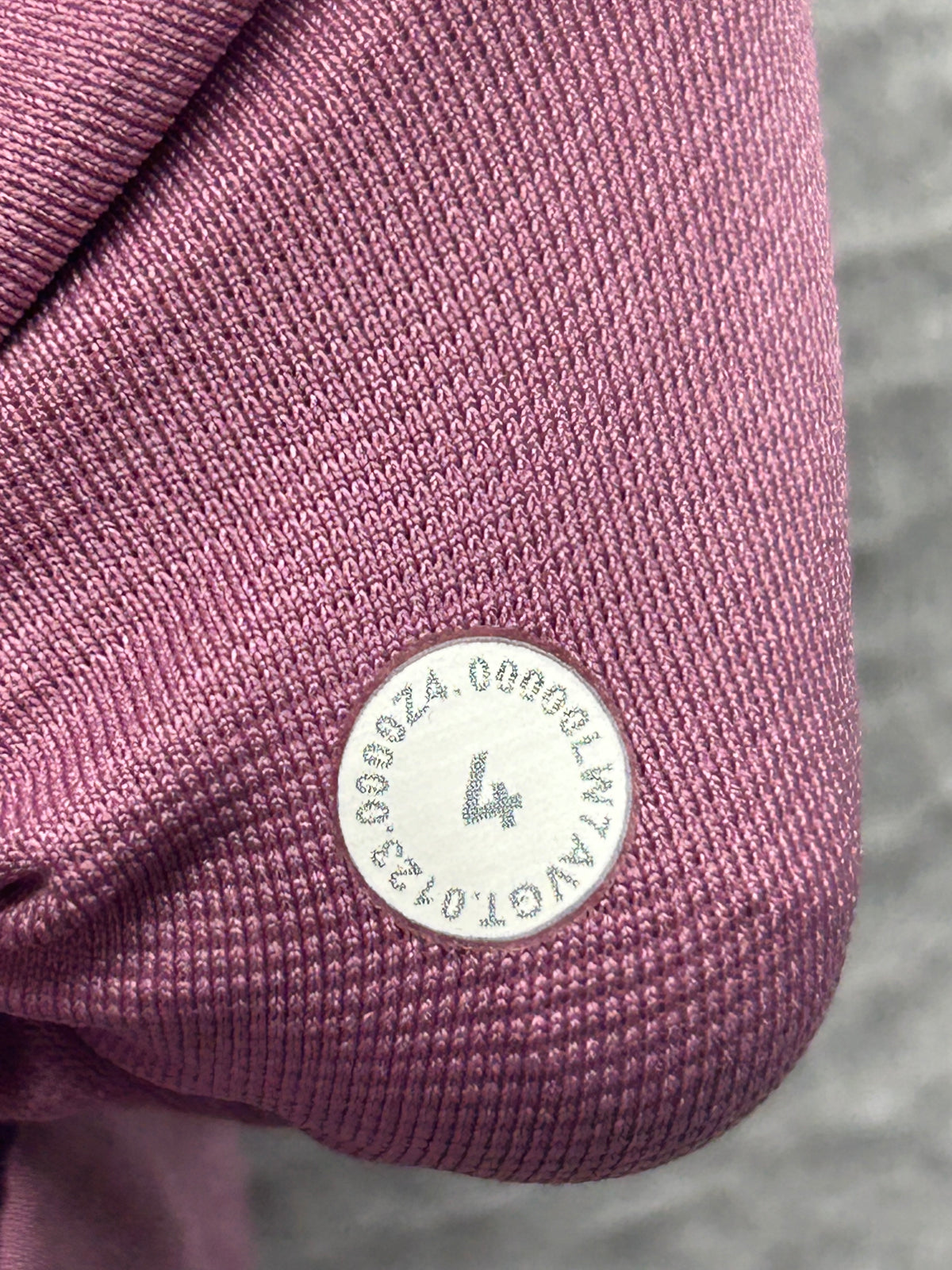 Lululemon Hotty Hot Low-Rise Lined Short 4" Size 4 Velvet Dust