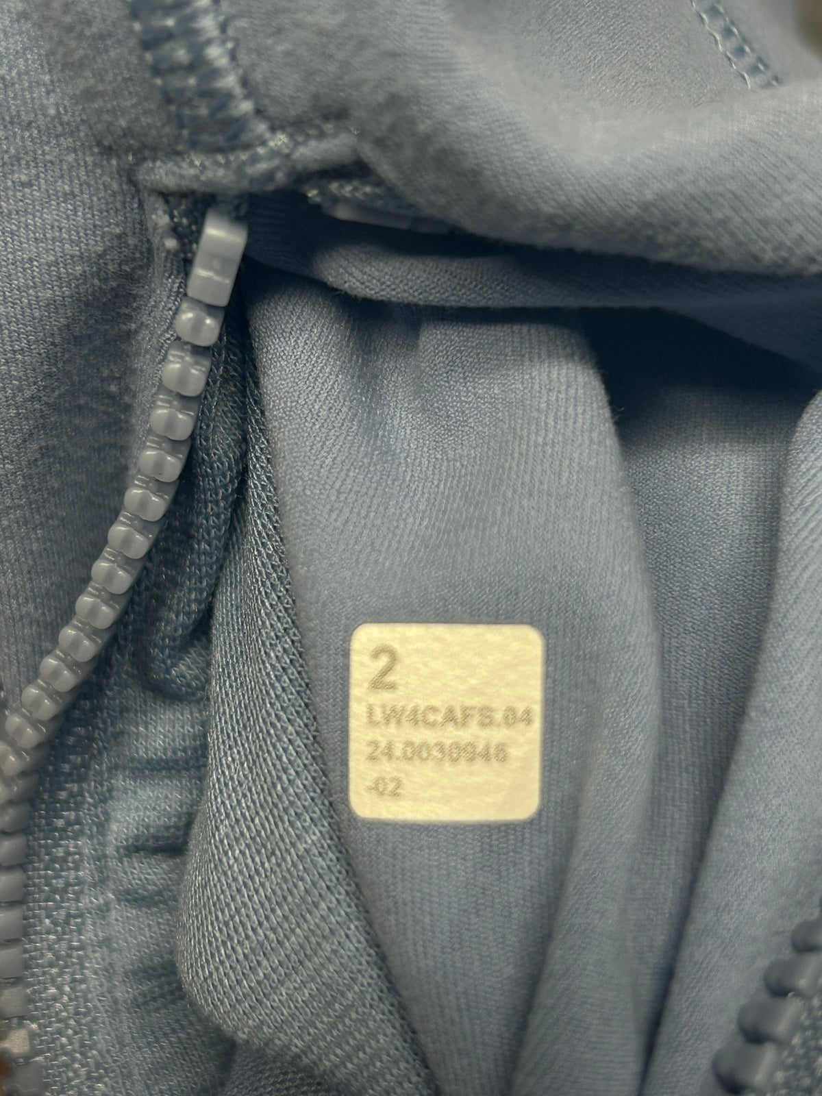 Lululemon Define Jacket Nulu Size 2 Blue Willow