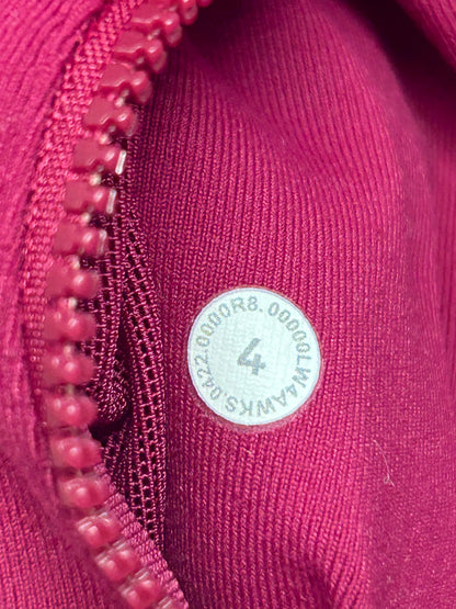 Lululemon Define Jacket Luon Size 4 Magenta Purple