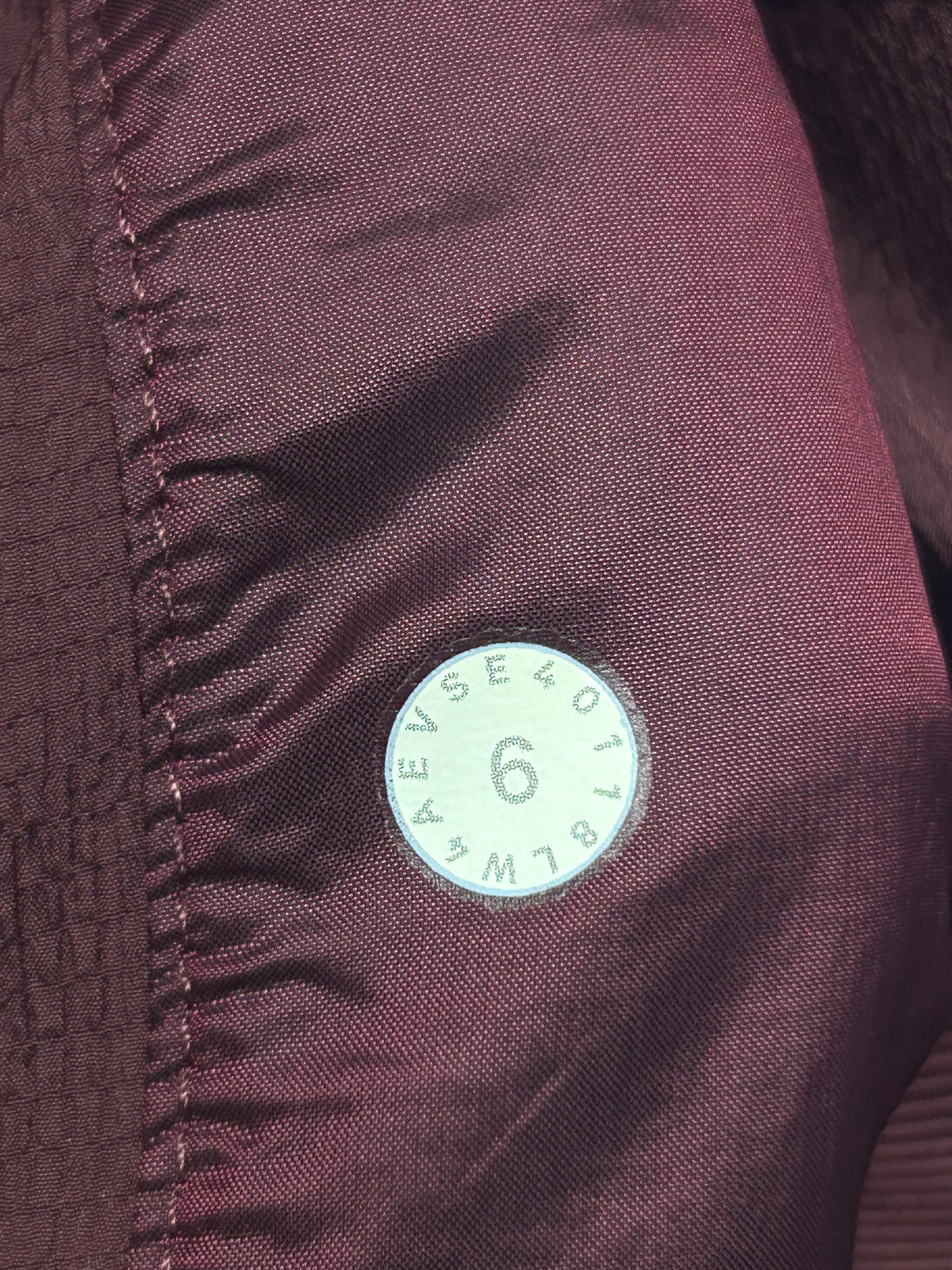 Lululemon Non-Stop Bomber Reversible Size 6 Redwood / So Merlot