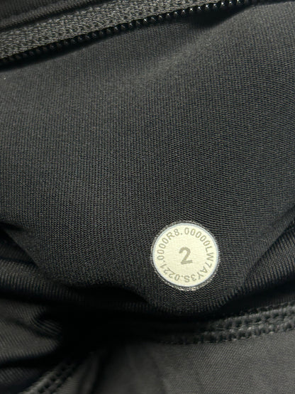 Lululemon Speed Up Short High-Rise 2.5" Size 2 Black (First Release)