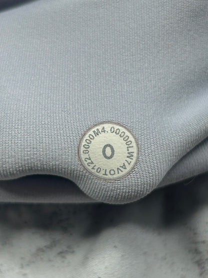 Lululemon Speed Up Mid-Rise Lined Short 4" Size 0 Gravel Dust Pastel Blue Multi / Pastel Blue