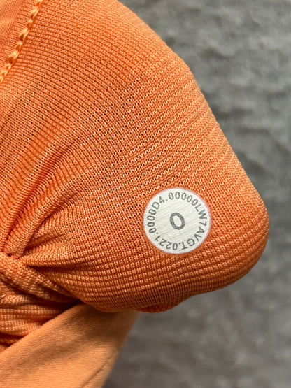 Lululemon Hotty Hot Low Rise Short 4" Size 0 Golden Apricot