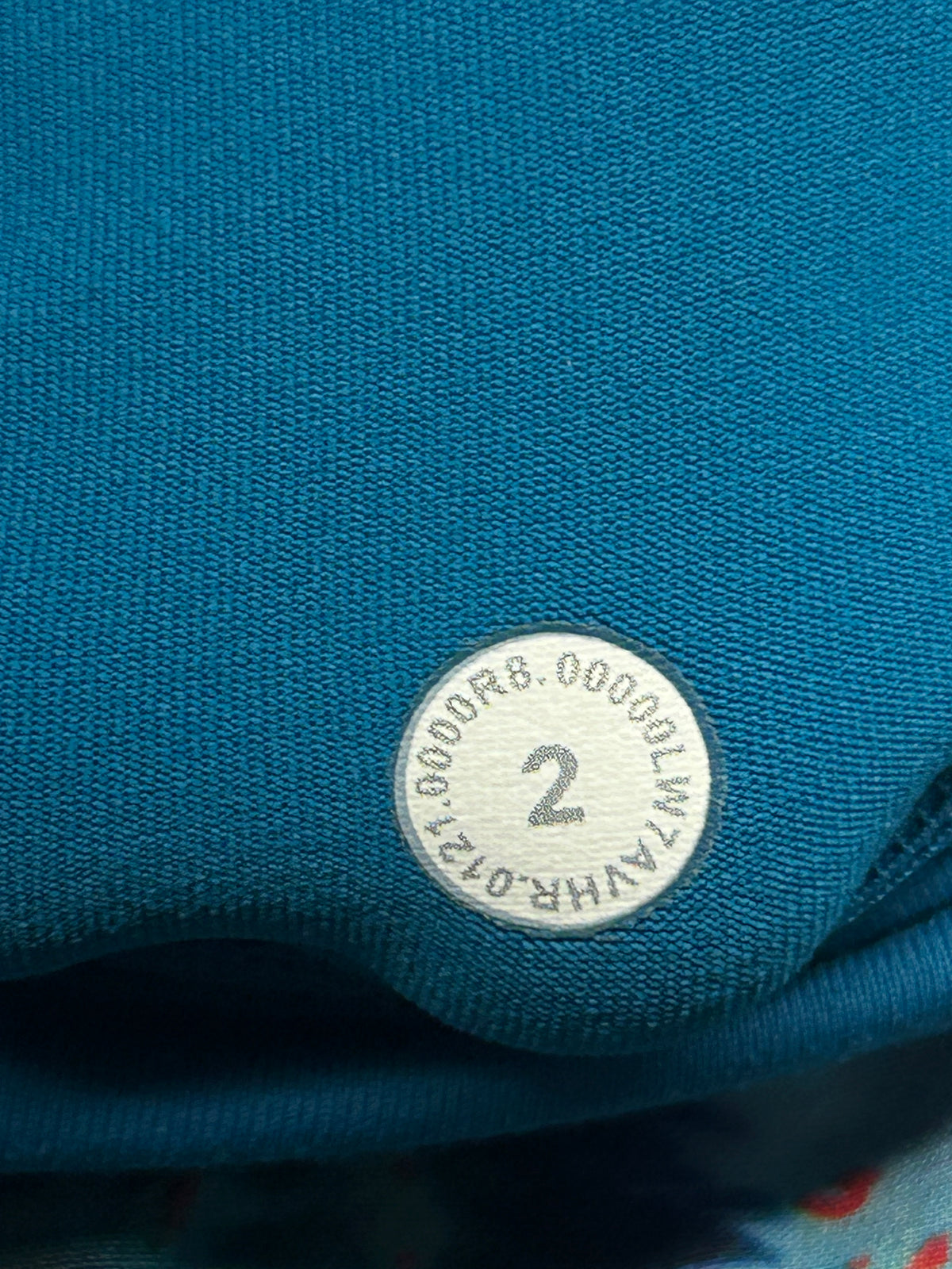 Lululemon Speed Up Short 2.5" Size 2 Quick Start Multi / Hawaiian Blue