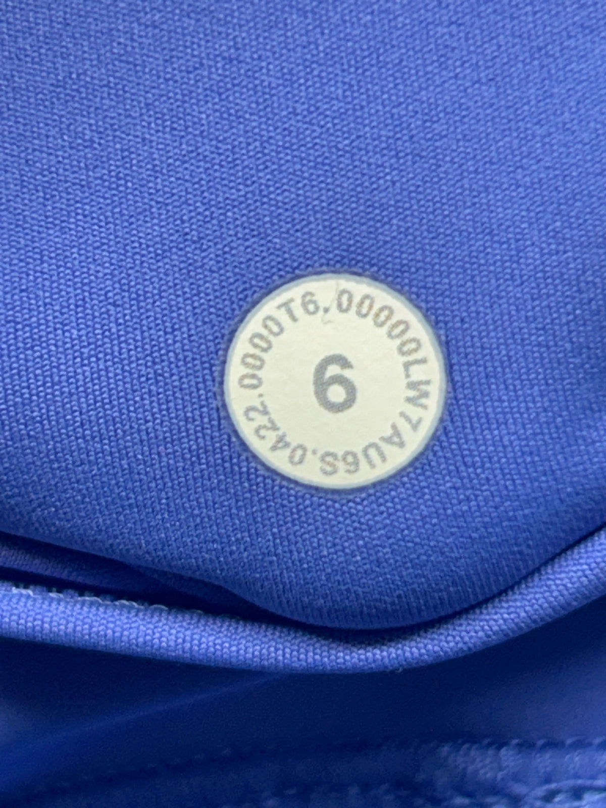Lululemon Fast and Free Short 6" Non-Reflective Size 6 Larkspur