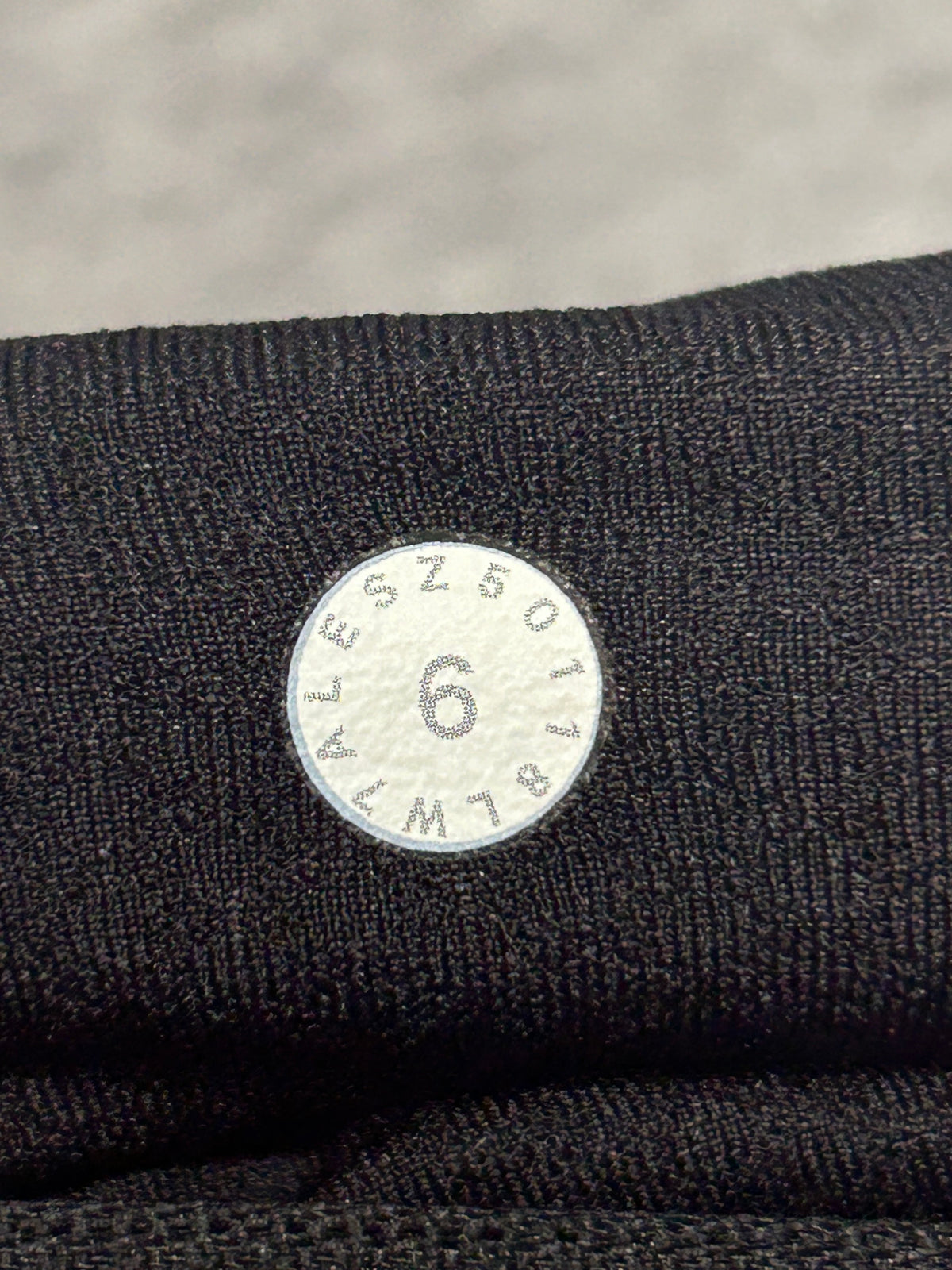 Lululemon Real Quick Short Perforated 3.5" Size 6 Black