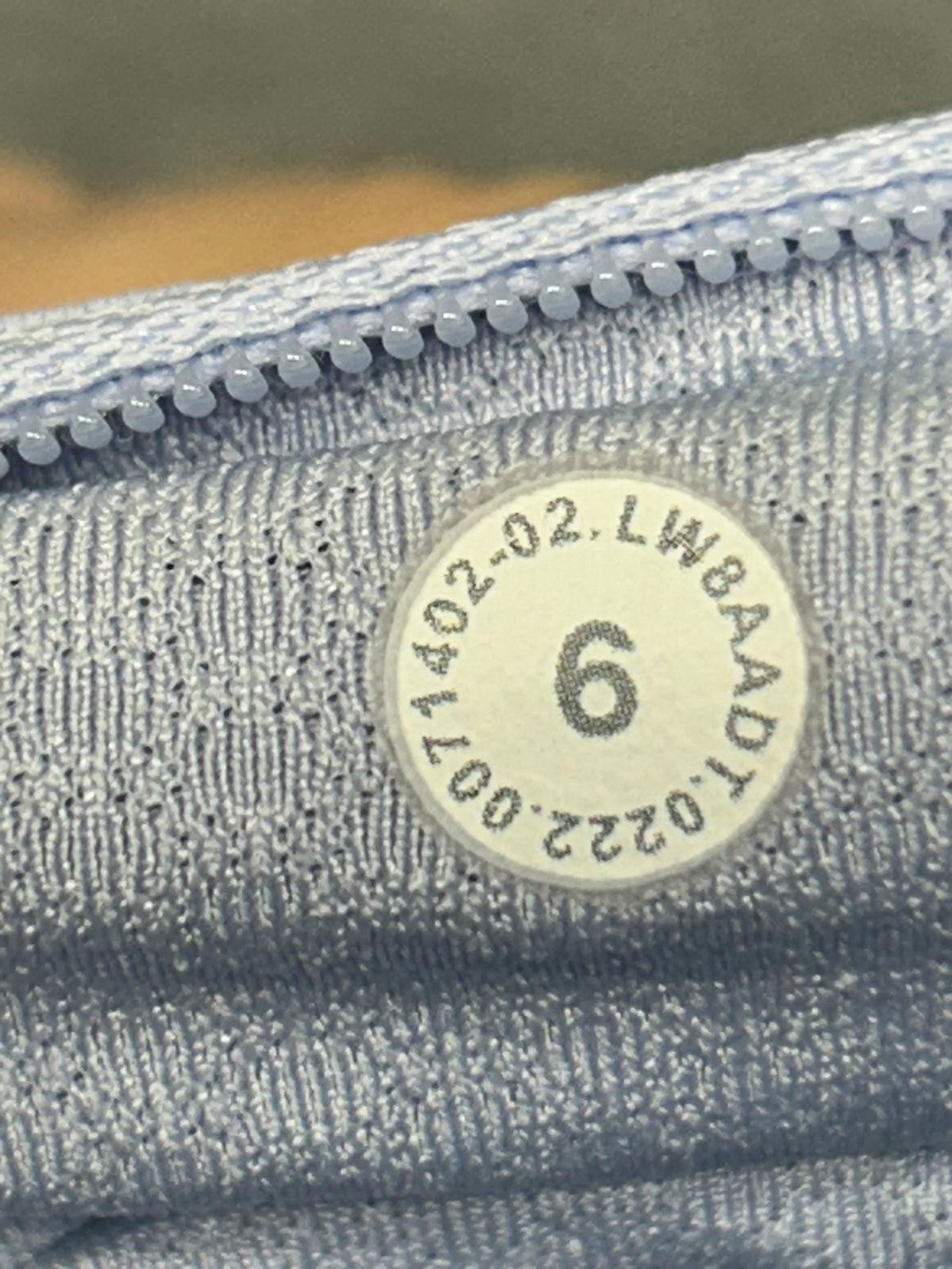 Lululemon Pace Rival Mid-Rise Skirt Long Size 6 Pastel Blue
