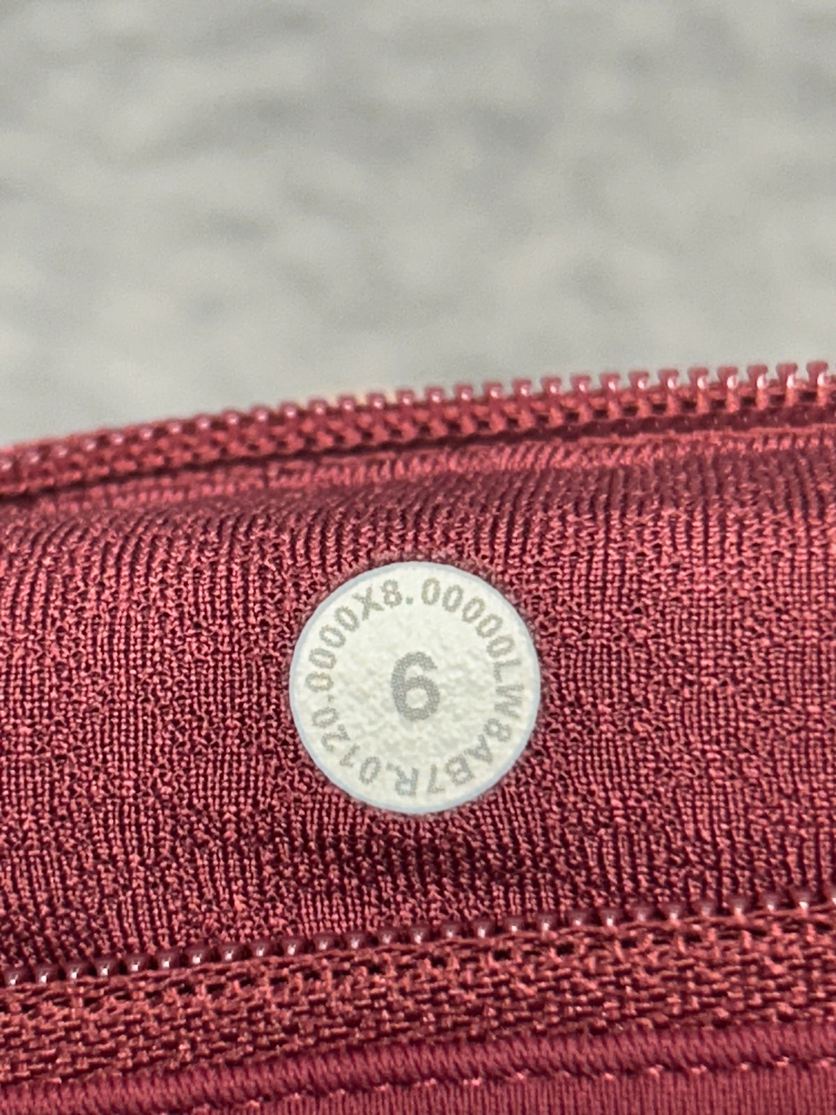 Lululemon Pace Rival Skirt 13" Size 6 Chianti