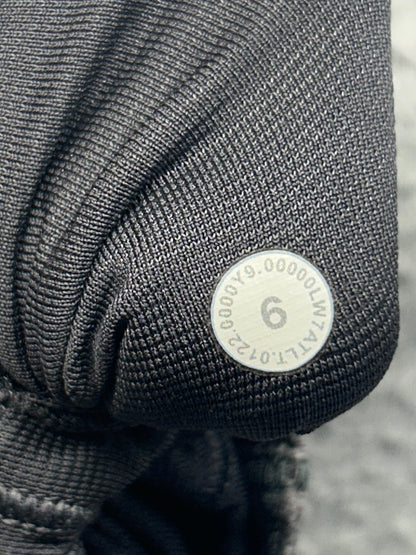Lululemon Hotty Hot Short II Long 4" Size 6 Heather Lux Multi Black / Heathered Black
