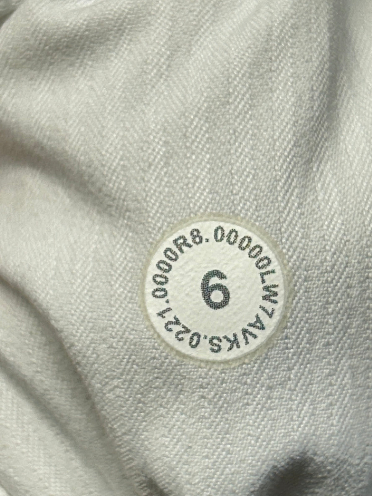 Lululemon Track That Short 5" Size 6 White